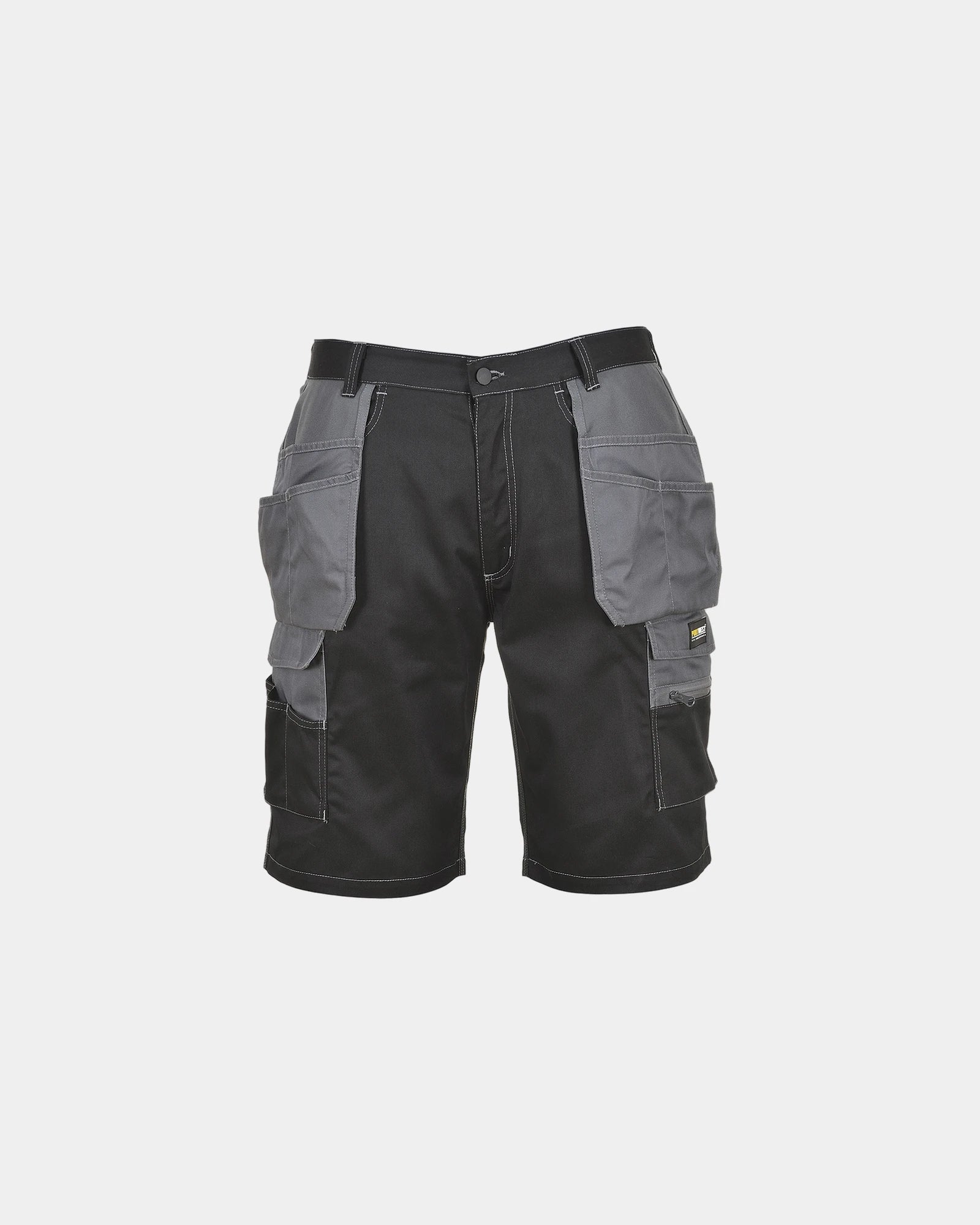Shorts poly-coton Granit à personnaliser - Gris