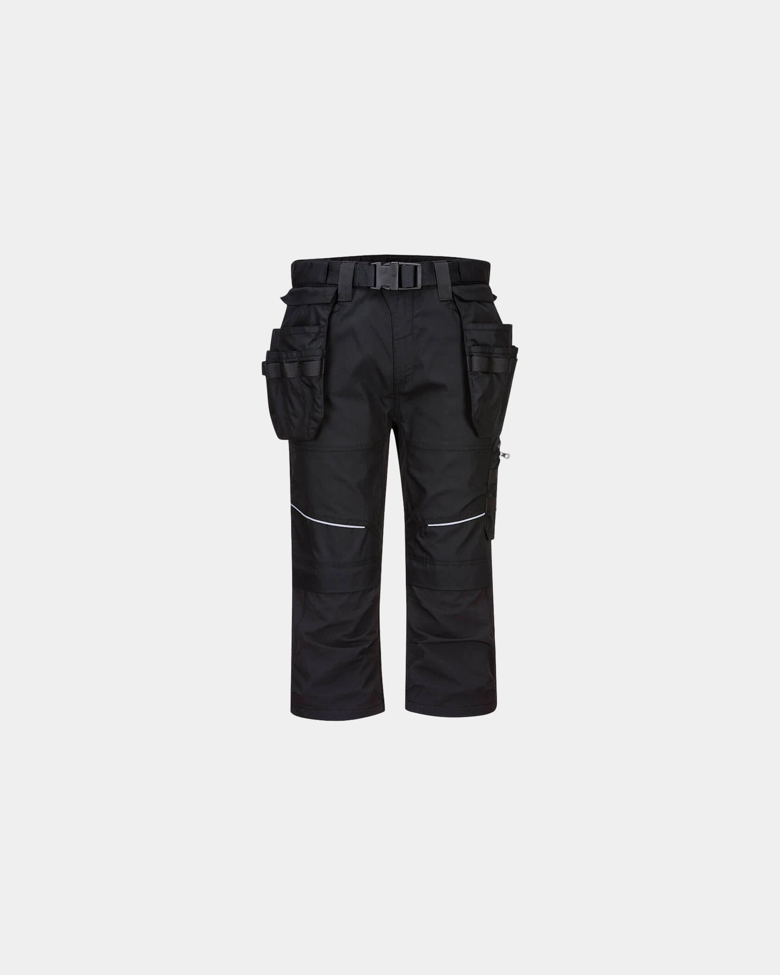 Pantacourt Ripstop KX3 3/4 à personnaliser - Noir-Bleu Ciel