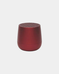 Enceinte Bluetooth aluminium Lexon MINO+ à personnaliser - Dark Red