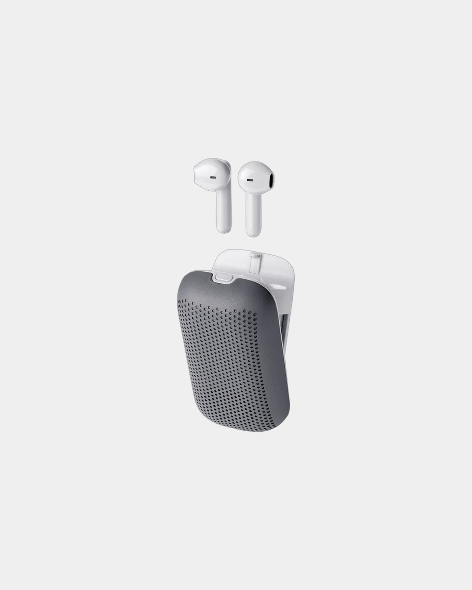 Écouteurs sans fil Bluetooth Lexon Speakerbuds à personnaliser - Grey