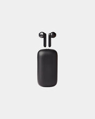 Écouteurs sans fil Bluetooth Lexon Speakerbuds à personnaliser - Black