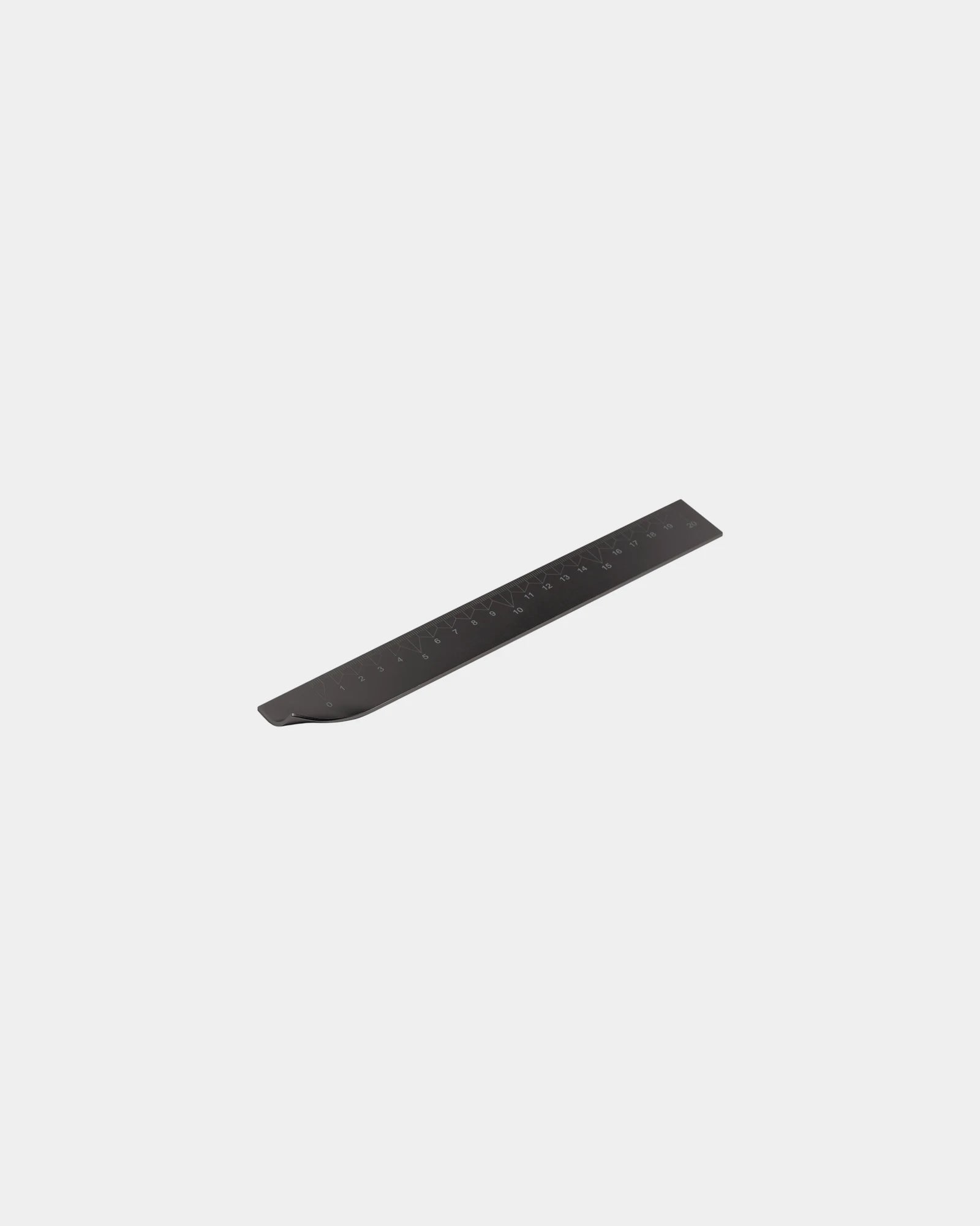 Règle aluminium Lexon City Ruler à personnaliser - Gun Metal