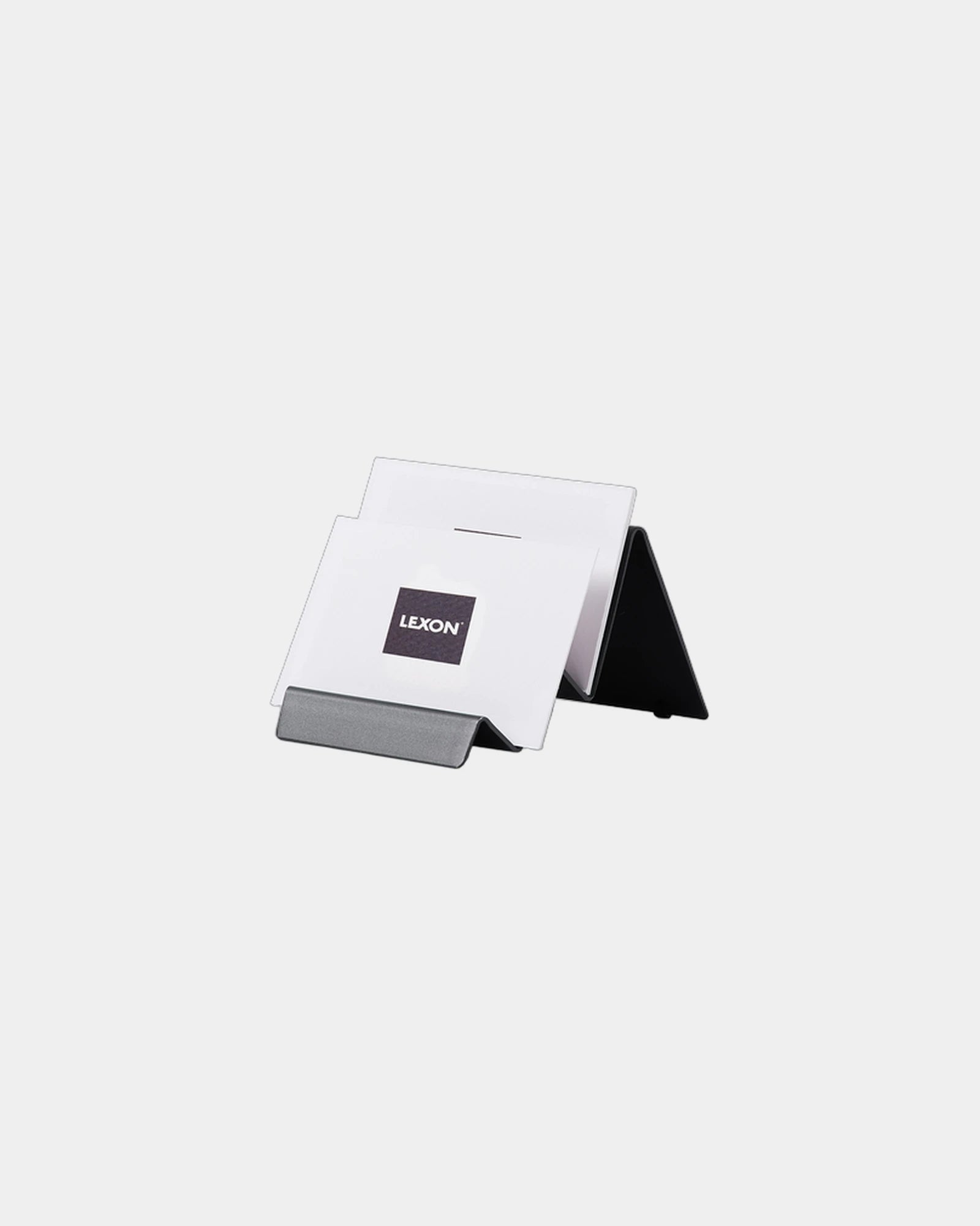Support cartes de visite aluminium Lexon City Card Stand à personnaliser - 6