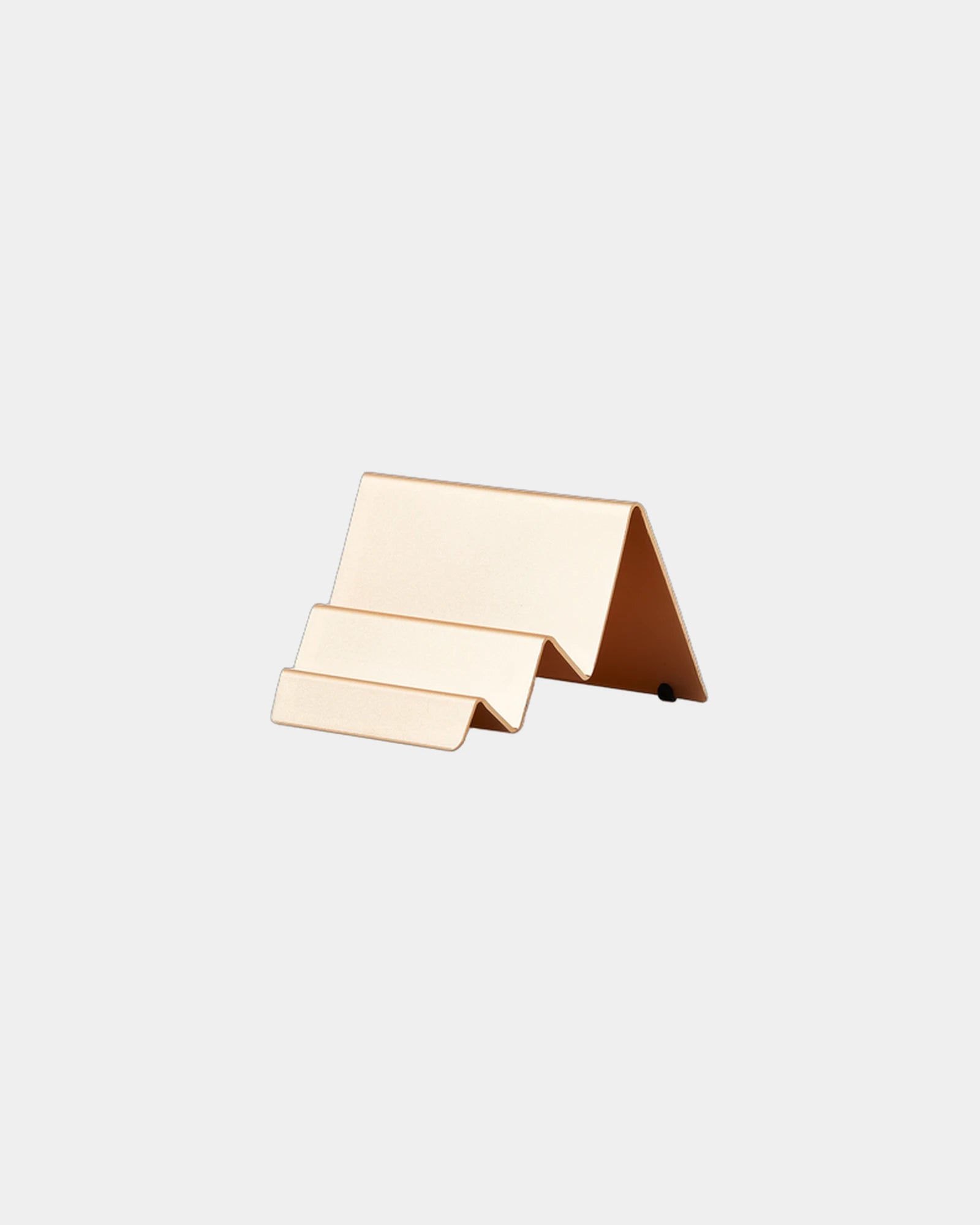Support cartes de visite aluminium Lexon City Card Stand à personnaliser - Gold