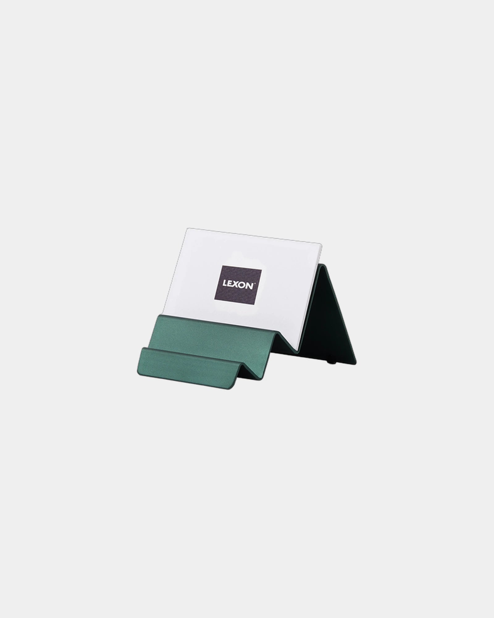 Support cartes de visite aluminium Lexon City Card Stand à personnaliser - 3