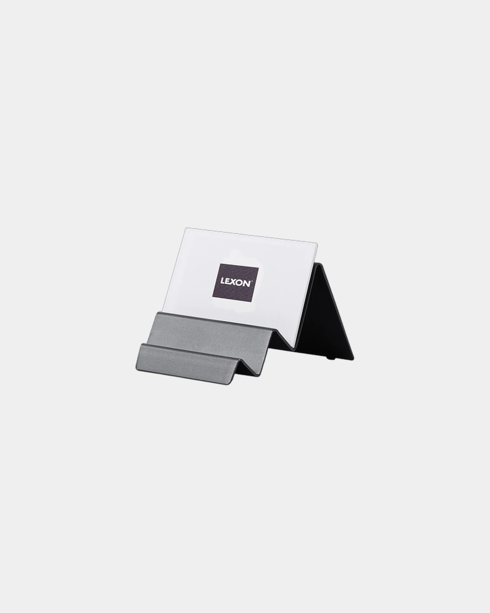 Support cartes de visite aluminium Lexon City Card Stand à personnaliser - 5
