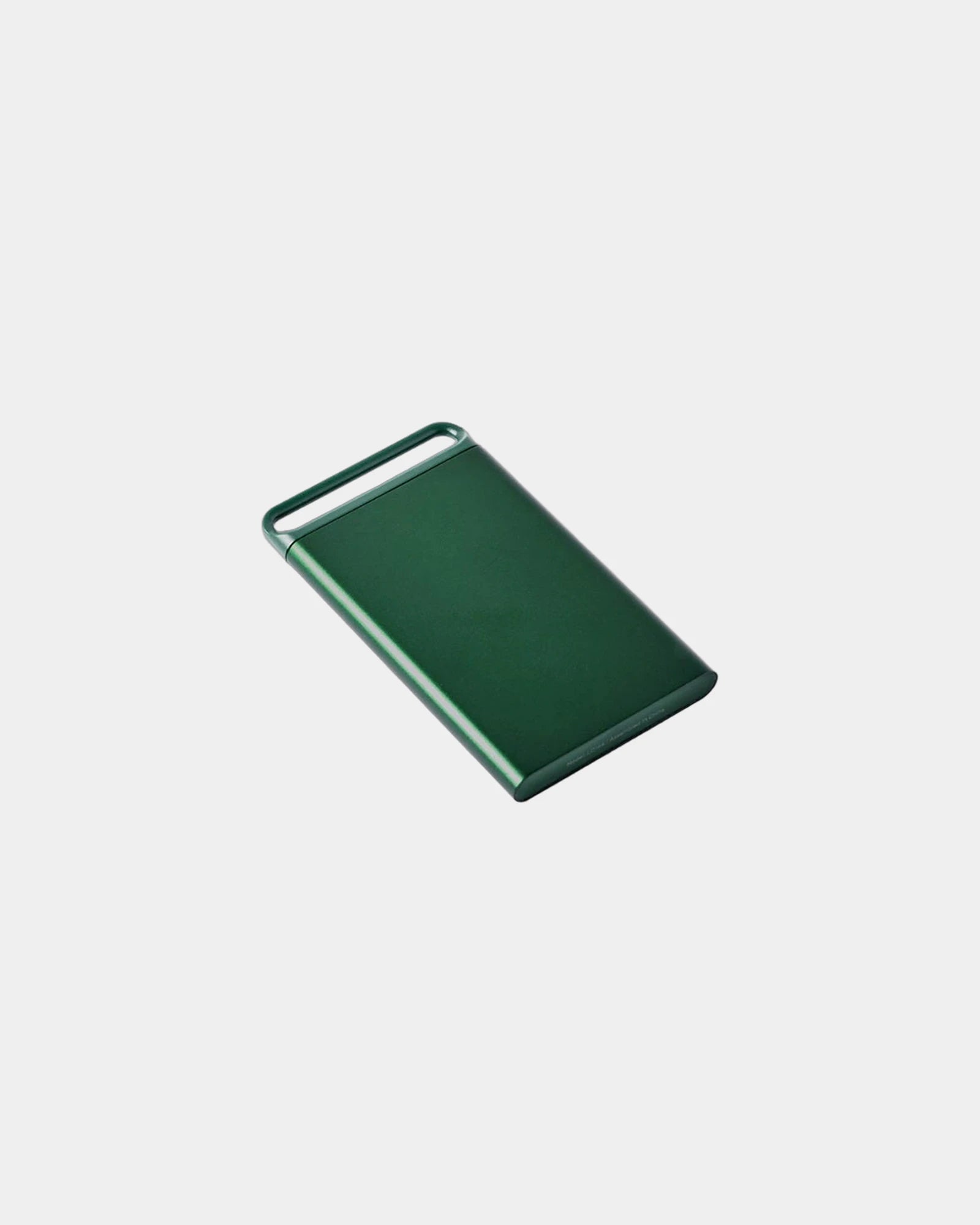 Étui aluminium Lexon Nomaday Card à personnaliser - Dark Green