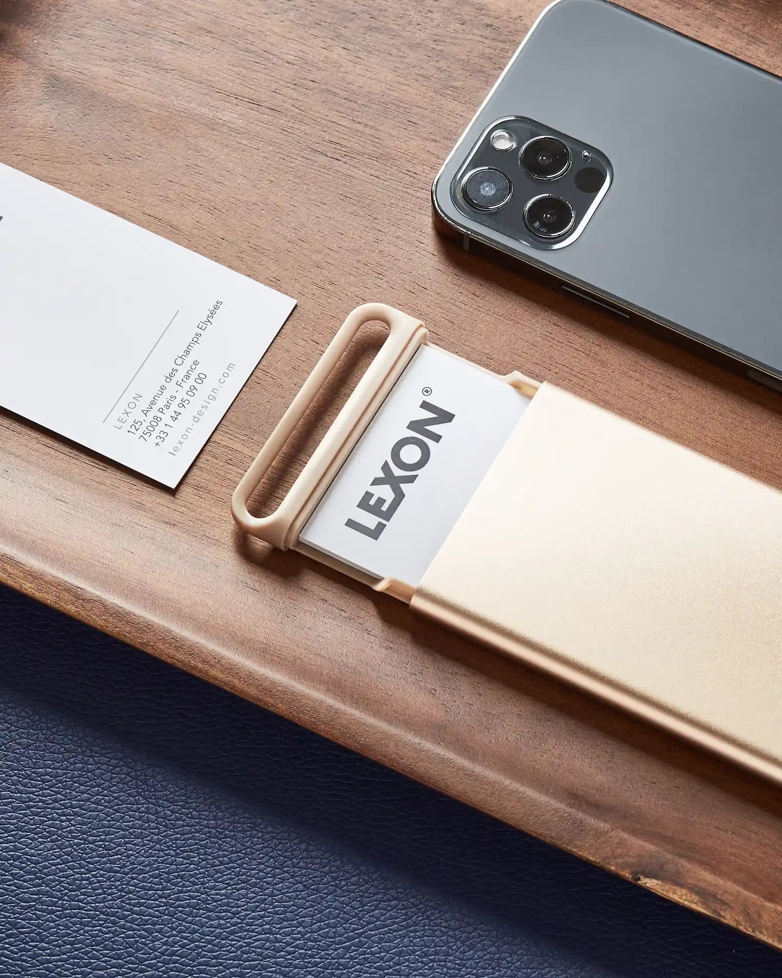 Étui aluminium Lexon Nomaday Card à personnaliser - 8