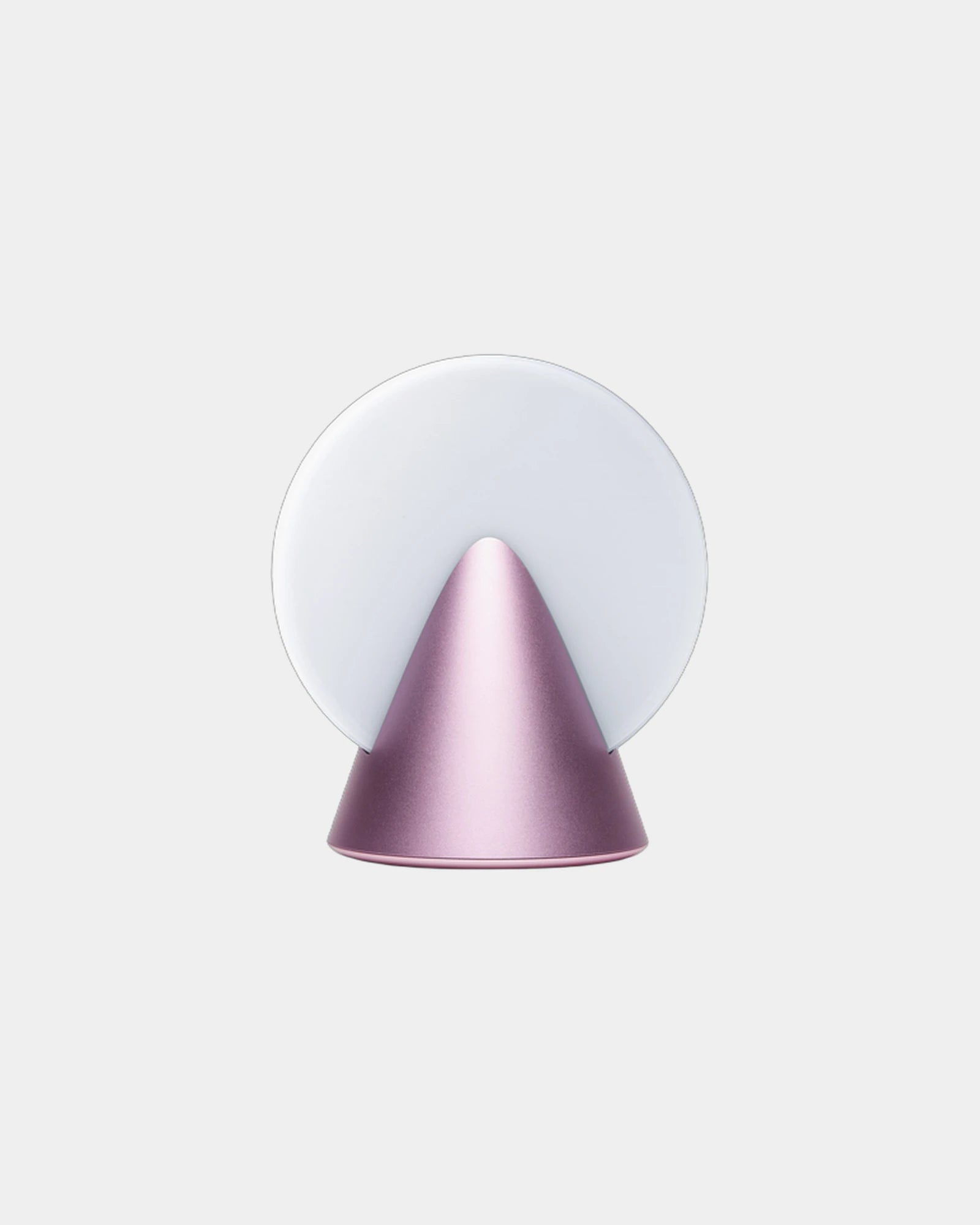 Lampe LED aluminium Lexon Conic à personnaliser - Pink Blossom