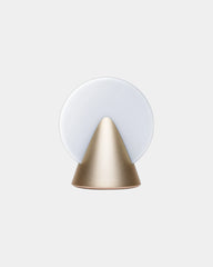 Lampe LED aluminium Lexon Conic à personnaliser - Golden Honey