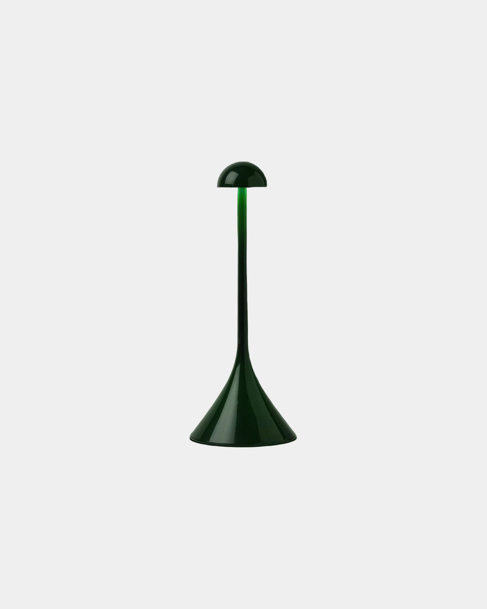 Lampe de table LED ABS Lexon Steli S - Dome à personnaliser - Glossy Black