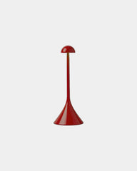 Lampe de table LED ABS Lexon Steli S - Dome à personnaliser - Glossy Red