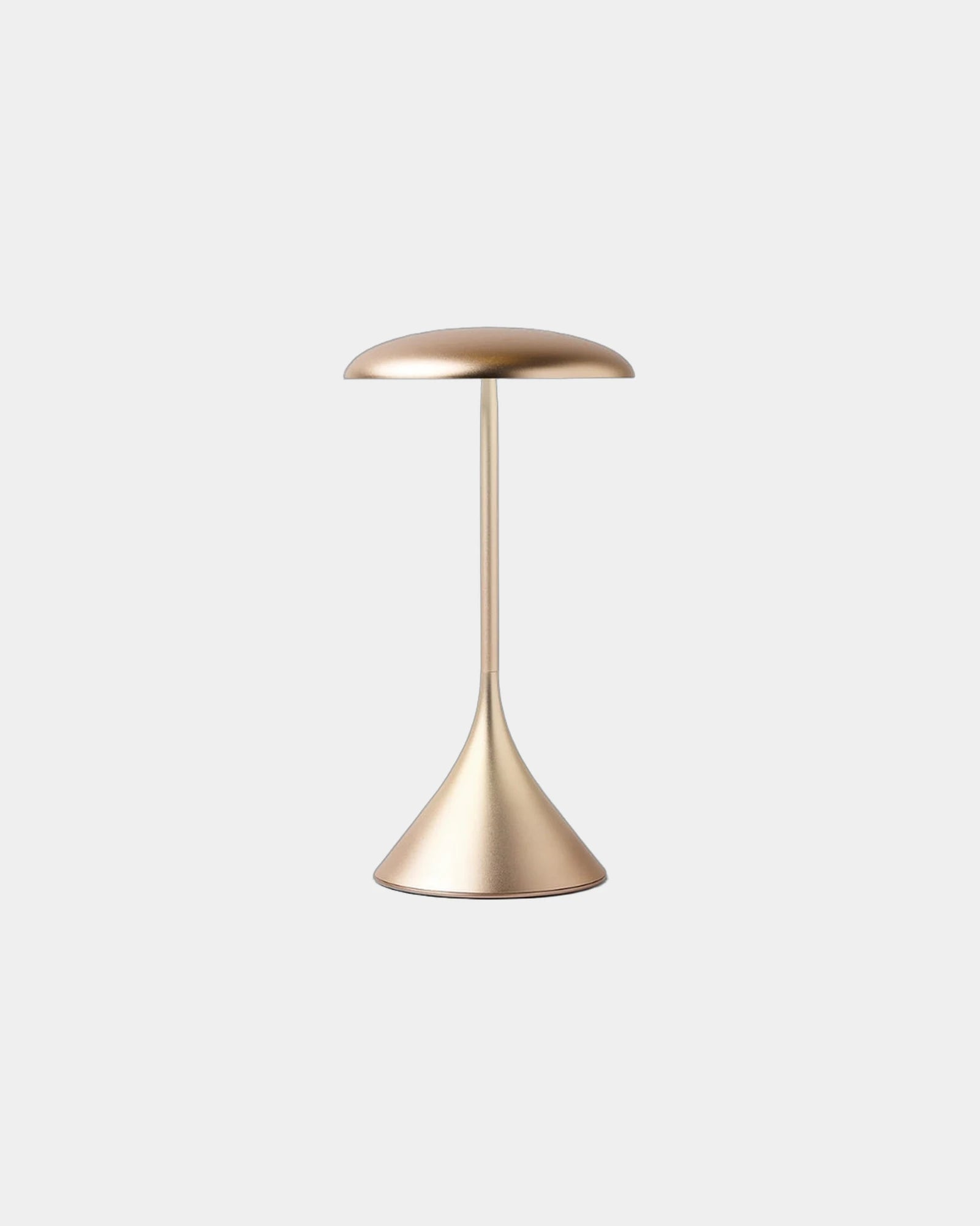 Lampe de table aluminium Lexon Steli Lounge - Dome à personnaliser - Gold