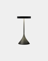 Lampe de table aluminium Lexon Steli Lounge - Dome à personnaliser - Black