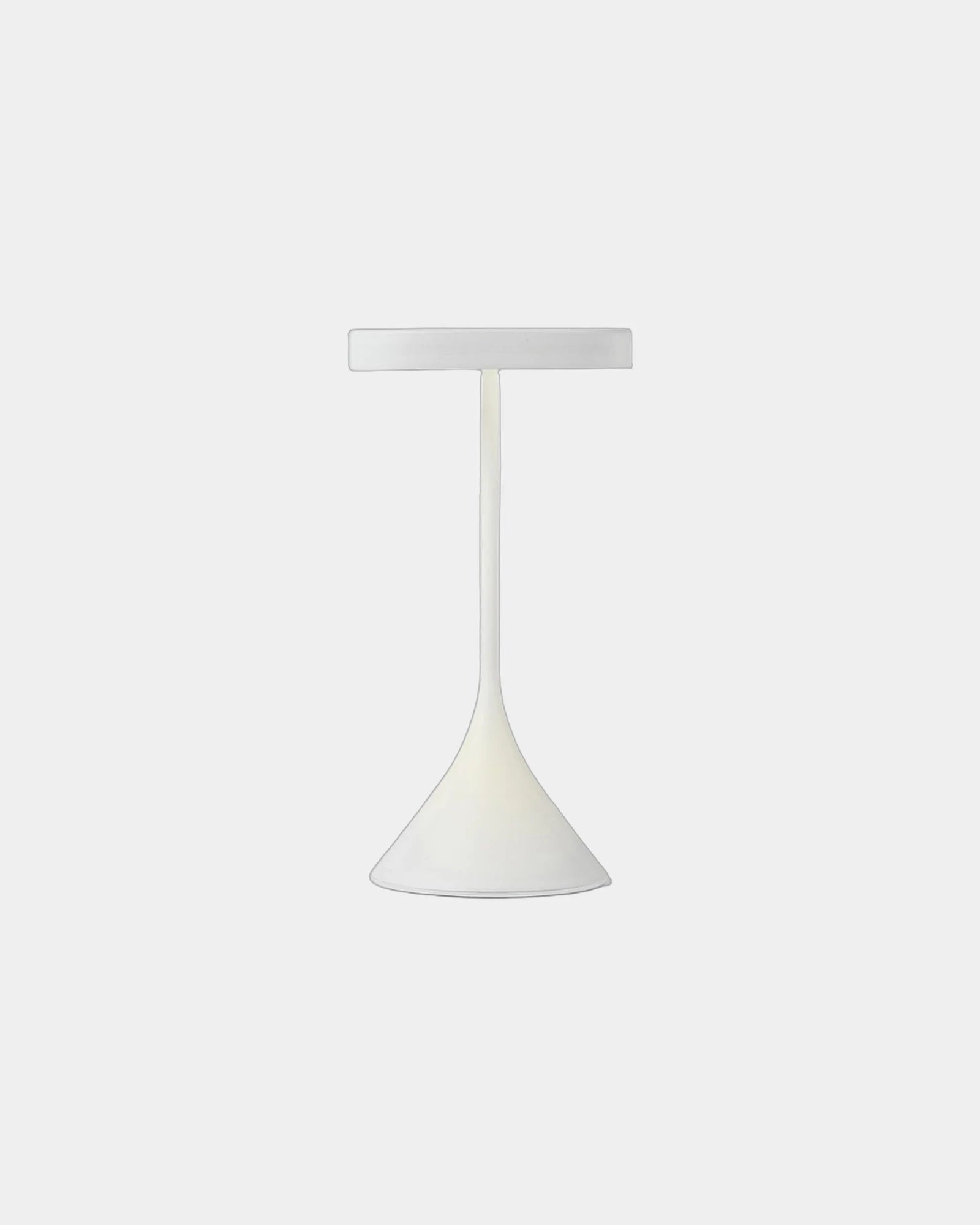 Lampe de table aluminium Lexon Steli Lounge - Dome à personnaliser - White
