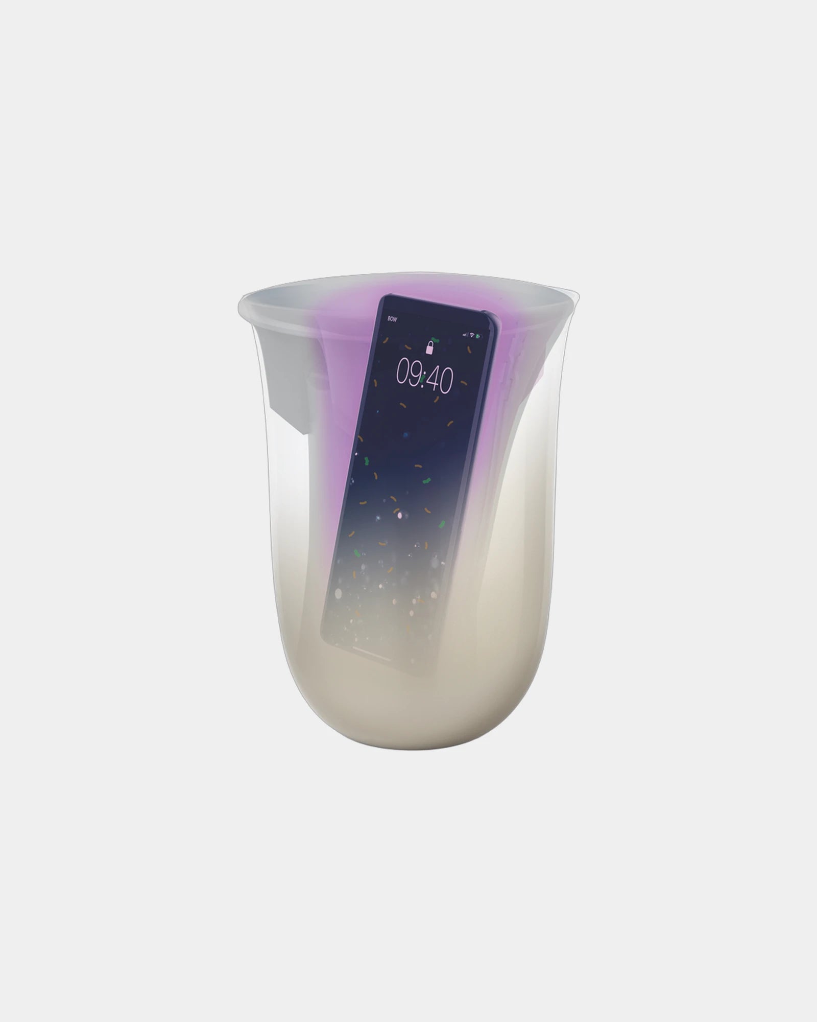 Chargeur sans fil avec stérilisateur UV Lexon Oblio à personnaliser - 13