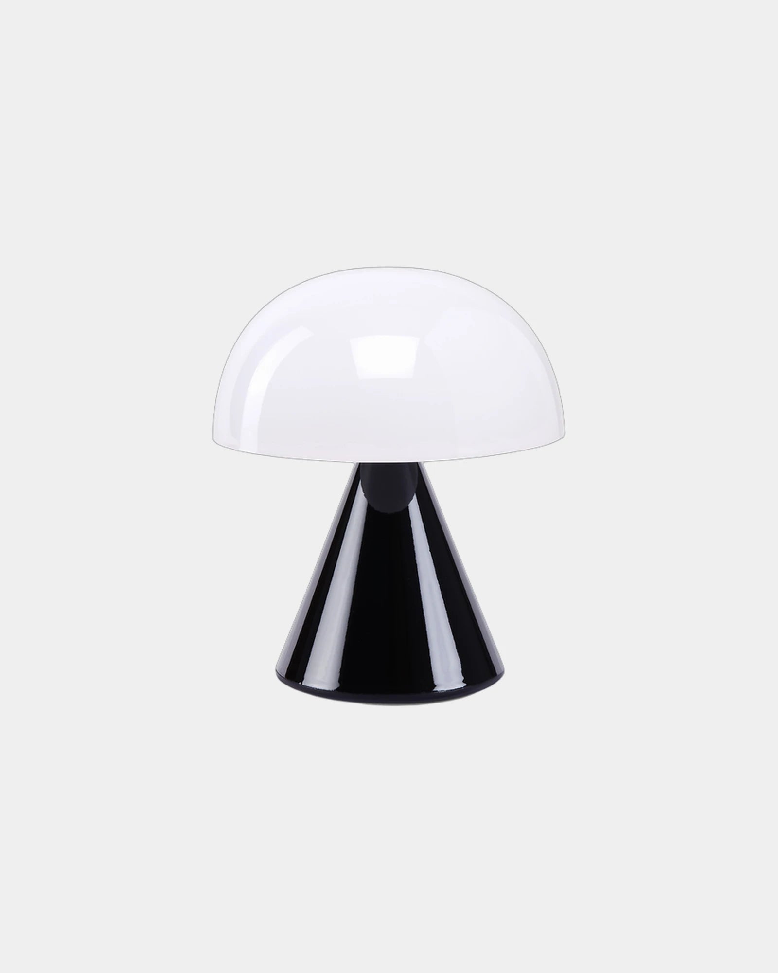 Lampe LED aluminium Lexon Mina à personnaliser - Glossy Black