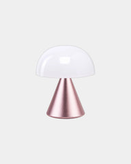 Lampe LED aluminium Lexon Mina à personnaliser - Alu Light Pink