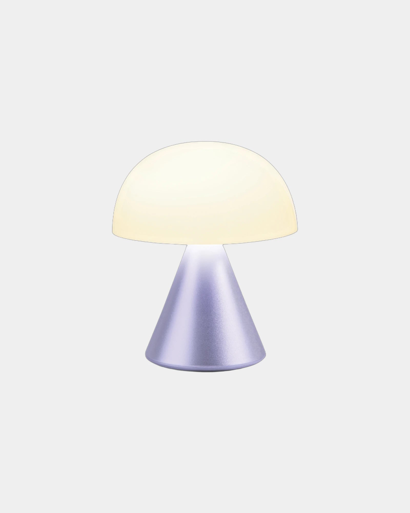 Lampe LED aluminium Lexon Mina à personnaliser - Light Lilac
