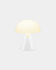 Lampe LED aluminium Lexon Mina à personnaliser - Glossy White