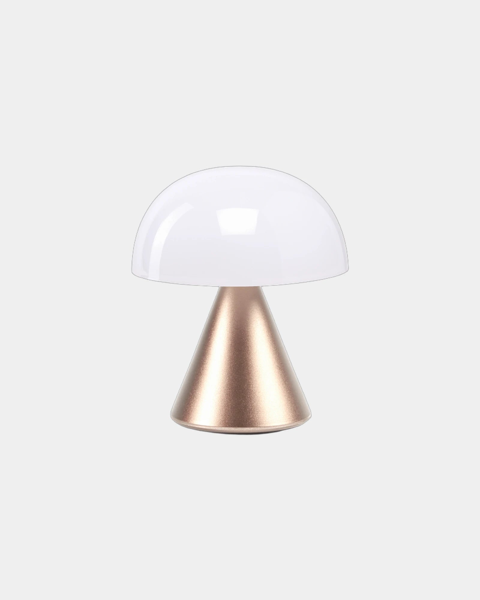 Lampe LED aluminium Lexon Mina à personnaliser - Alu Gold