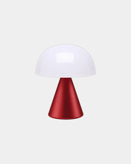 Lampe LED portable aluminium Lexon Mina M à personnaliser - Dark Red