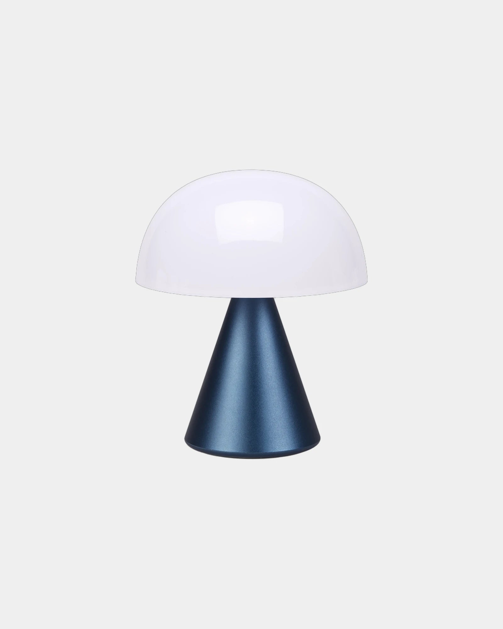 Lampe LED portable aluminium Lexon Mina M à personnaliser - Dark Blue