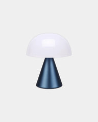Lampe LED portable aluminium Lexon Mina M à personnaliser - Dark Blue