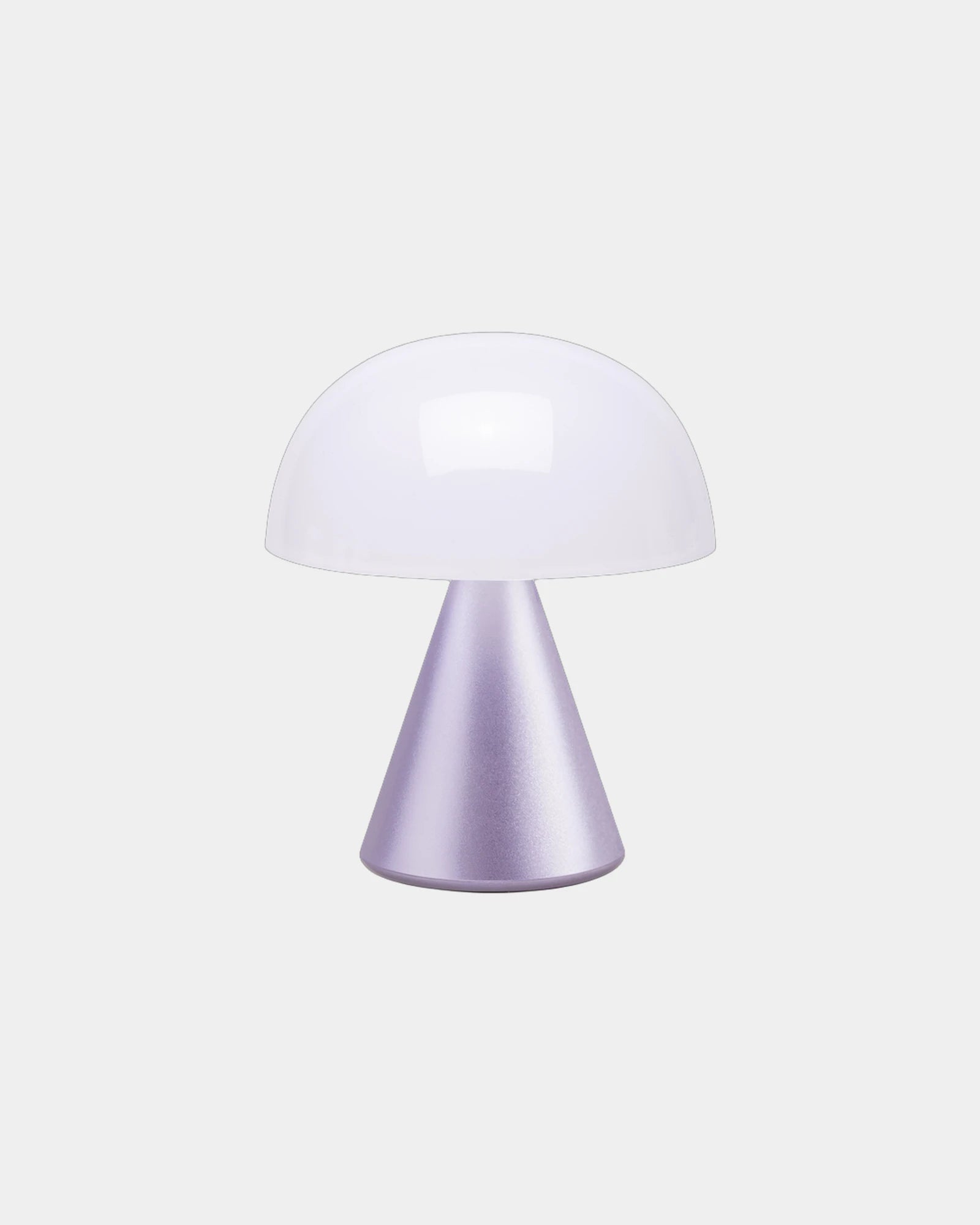Lampe LED portable aluminium Lexon Mina M à personnaliser - Light Lilac