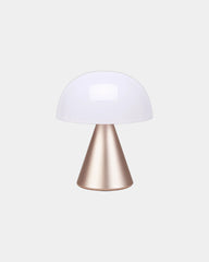Lampe LED portable aluminium Lexon Mina M à personnaliser - Soft  Gold