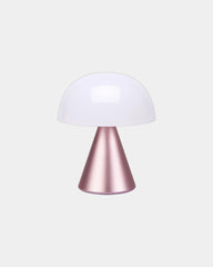 Lampe LED portable aluminium Lexon Mina M à personnaliser - Light Pink