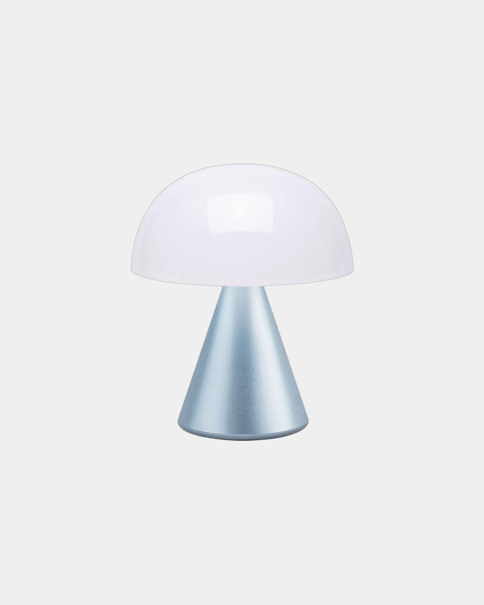 Lampe LED portable aluminium Lexon Mina M à personnaliser - Light Blue