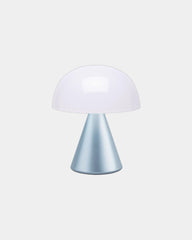 Lampe LED portable aluminium Lexon Mina M à personnaliser - Light Blue