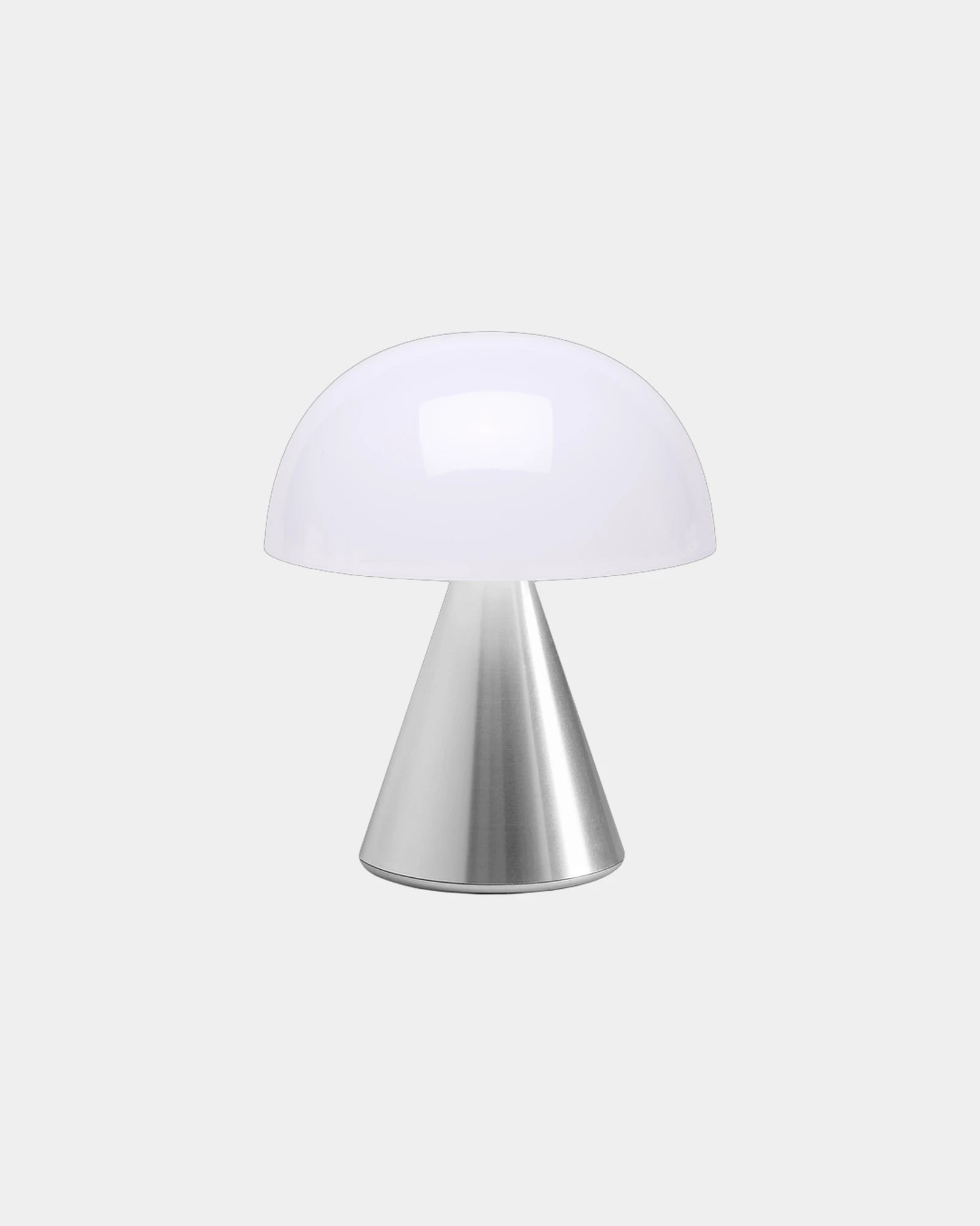 Lampe LED portable aluminium Lexon Mina M à personnaliser - Alu Polished