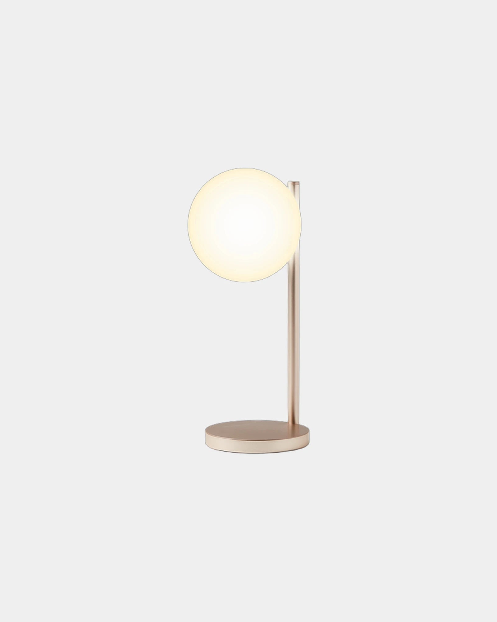 Lampe de bureau aluminium Lexon Bubble Lamp à personnaliser - Gold