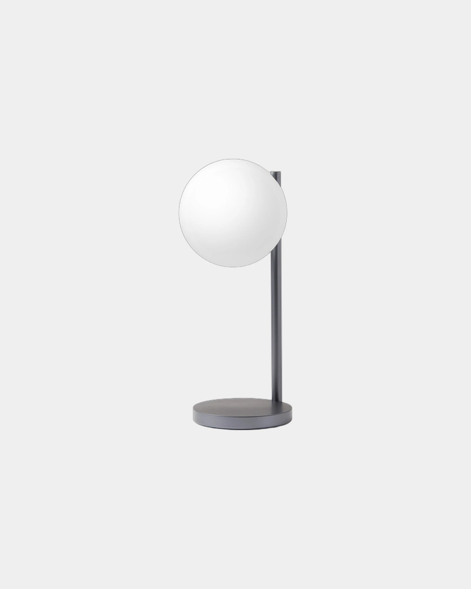 Lampe de bureau aluminium Lexon Bubble Lamp à personnaliser - Gun Metal
