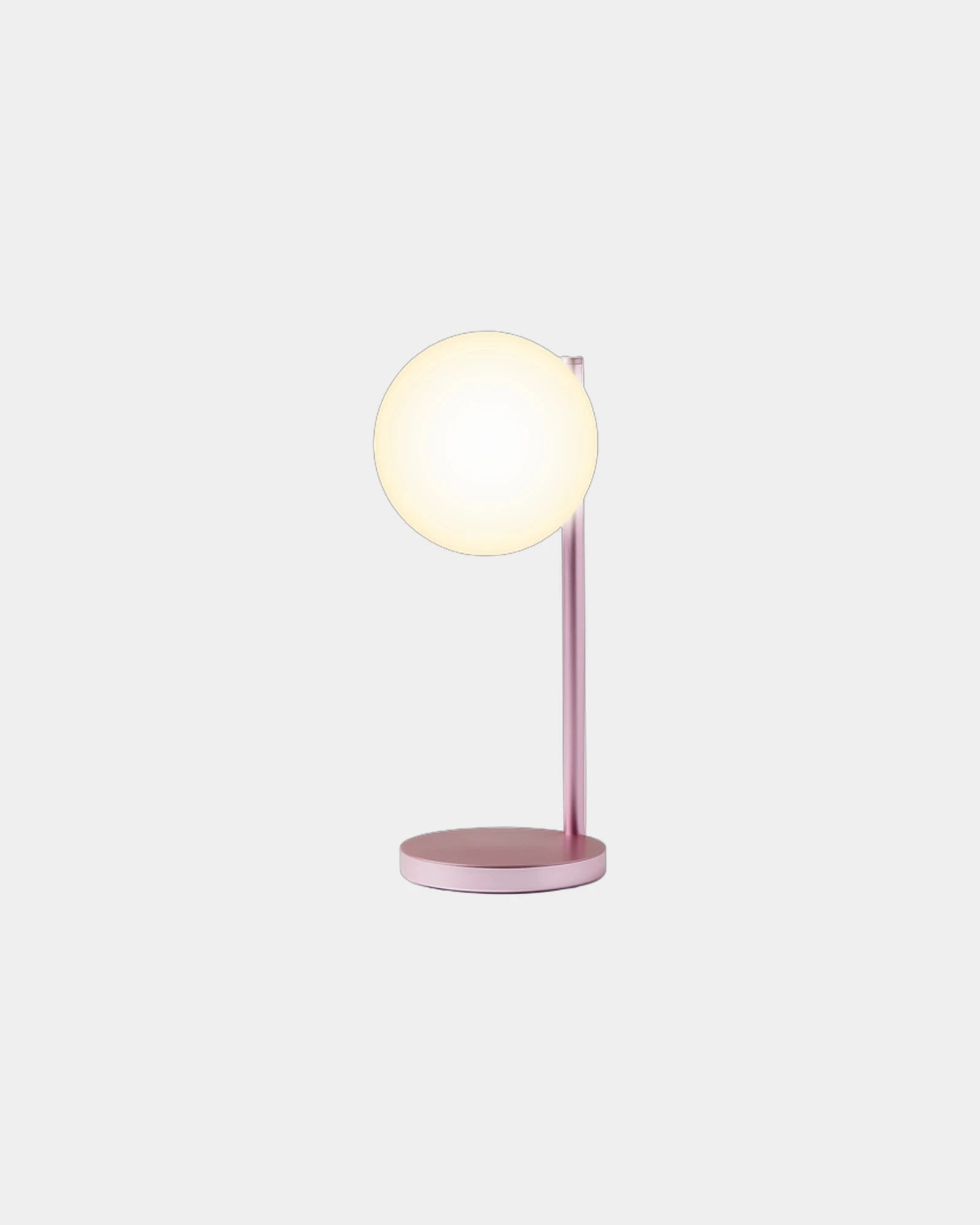 Lampe de bureau aluminium Lexon Bubble Lamp à personnaliser - Light Pink