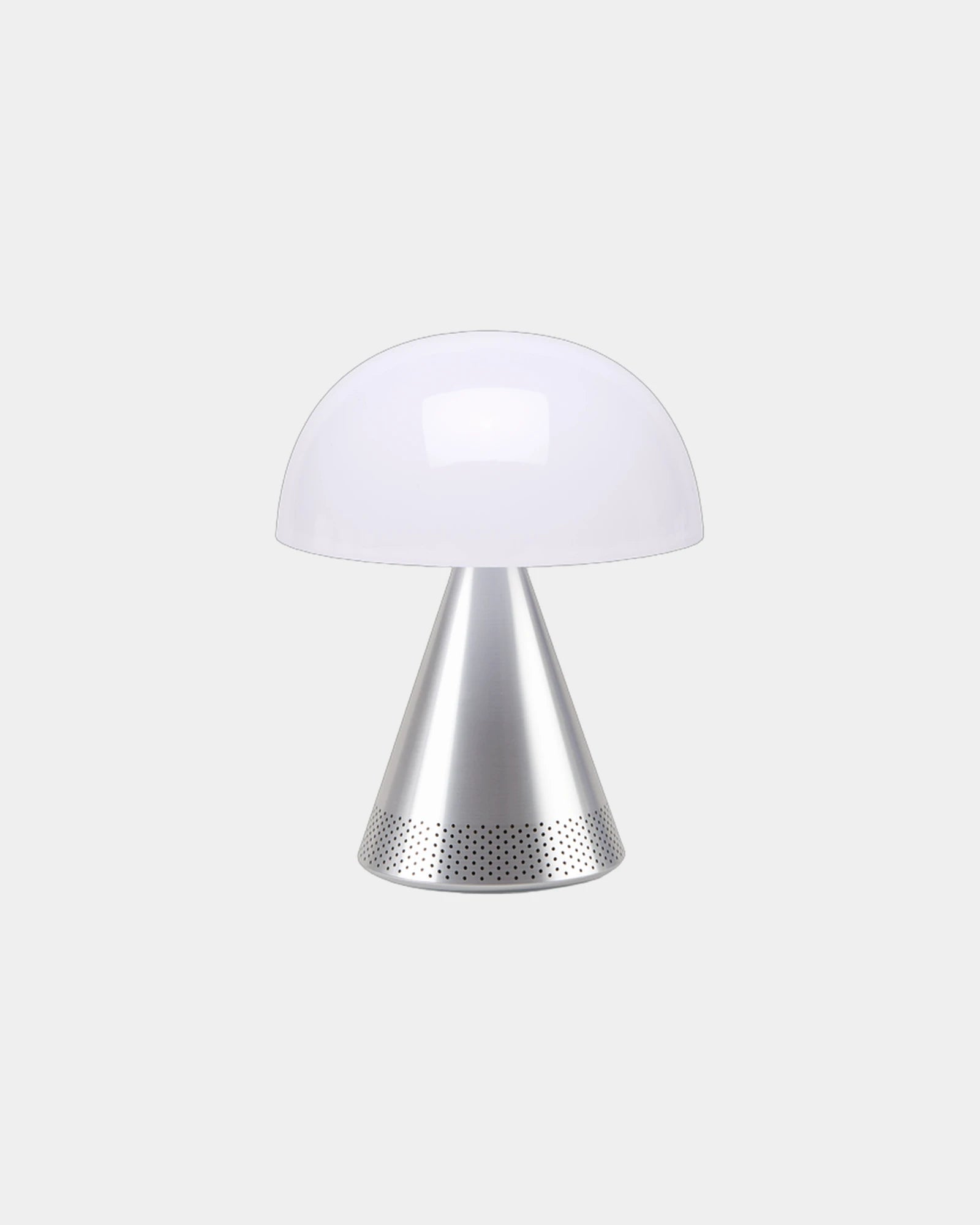 Lampe LED portable aluminium Lexon Mina L Audio à personnaliser - Alu Polished
