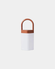Lampe LED aluminium Lexon Horizon à personnaliser - Orange