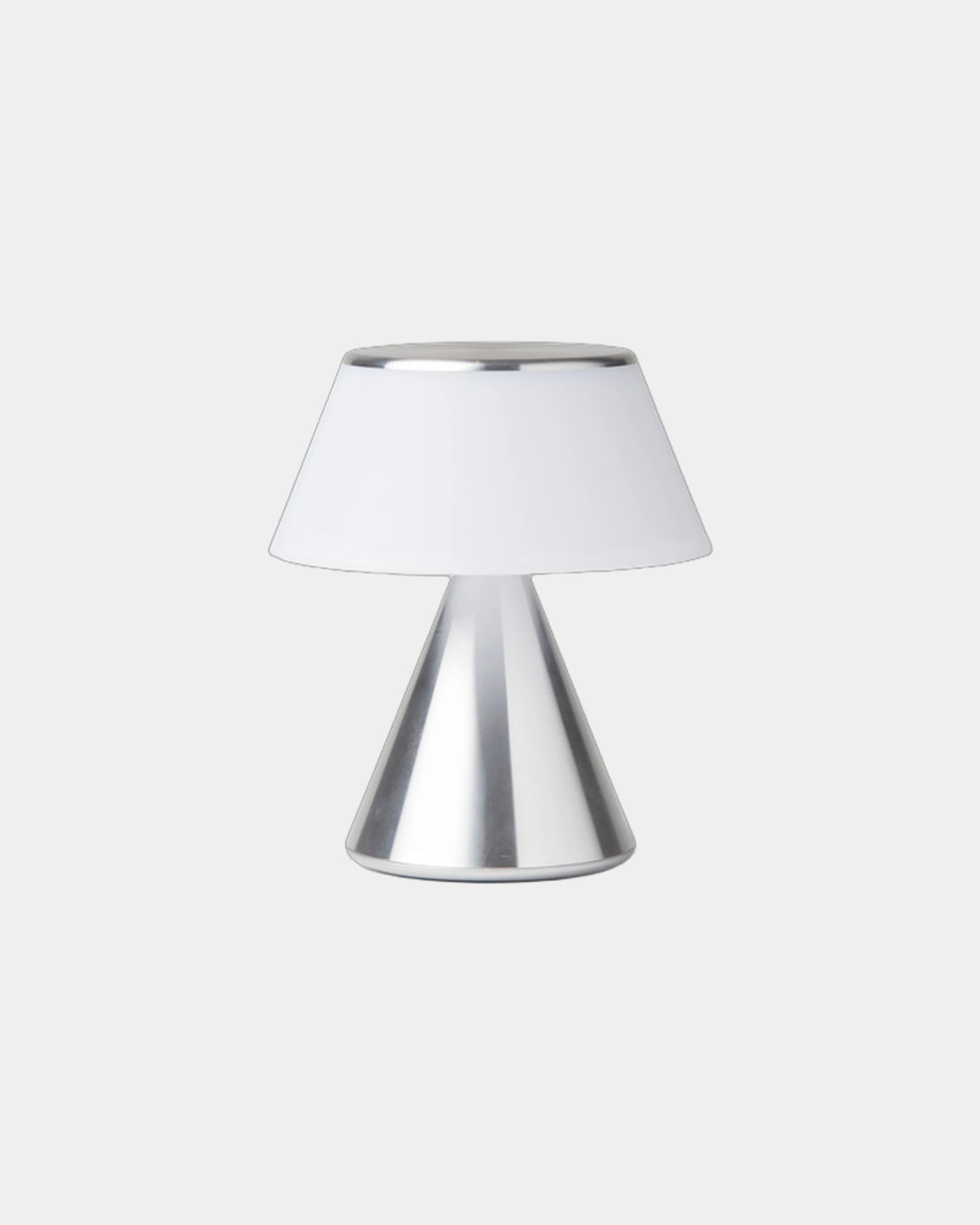 Lampe LED aluminium Lexon Luma M à personnaliser - Alu Polished