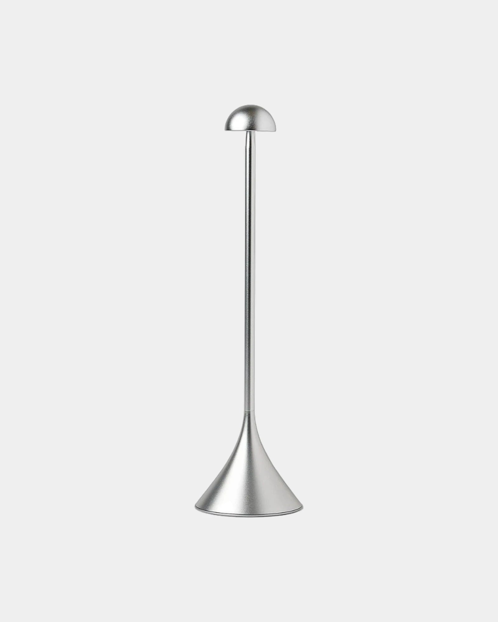 Lámpara de mesa Lexon Steli Dome para personalizar - aluminio pulido