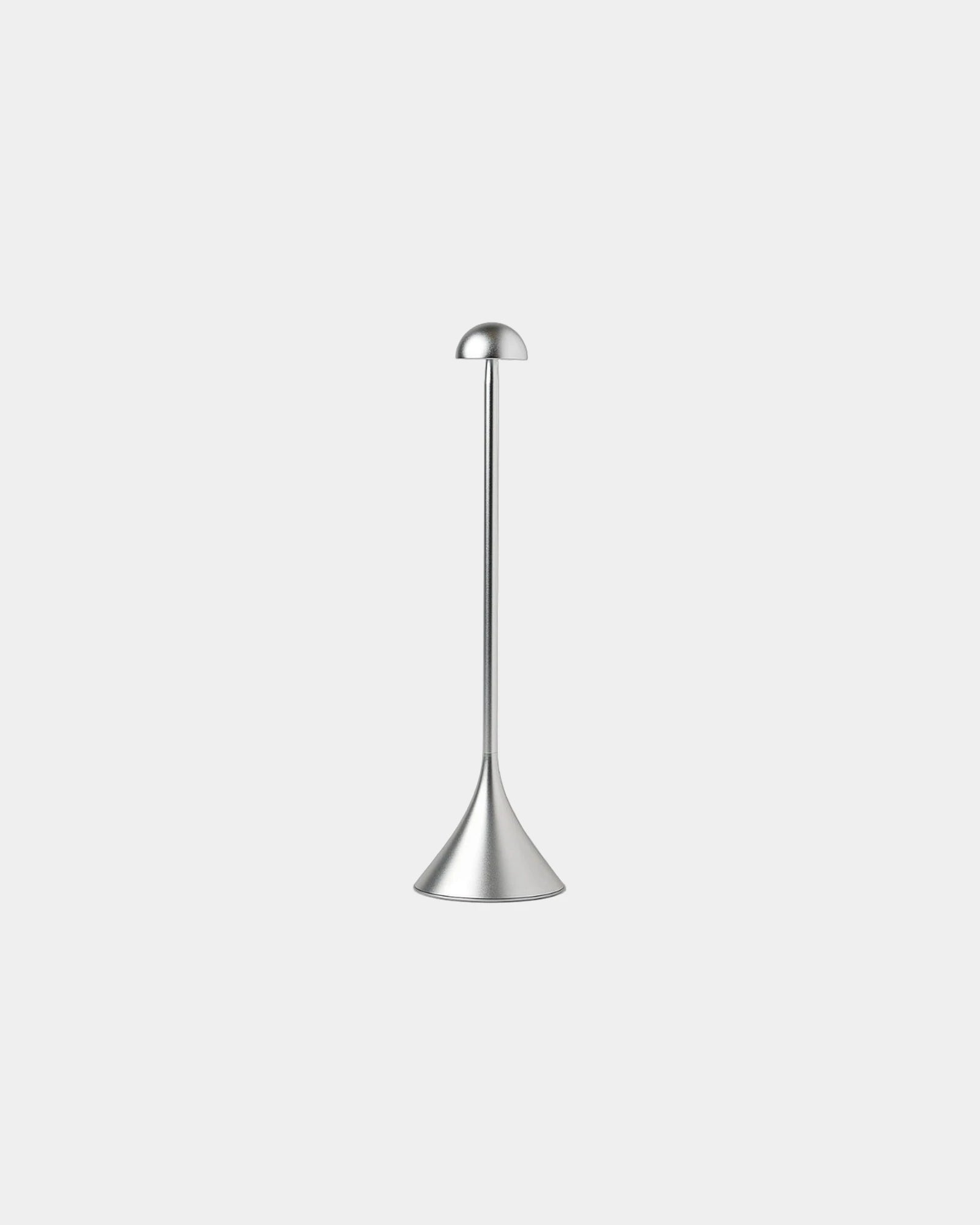 Lampe de table aluminium Lexon Steli Dome à personnaliser - Alu Polished