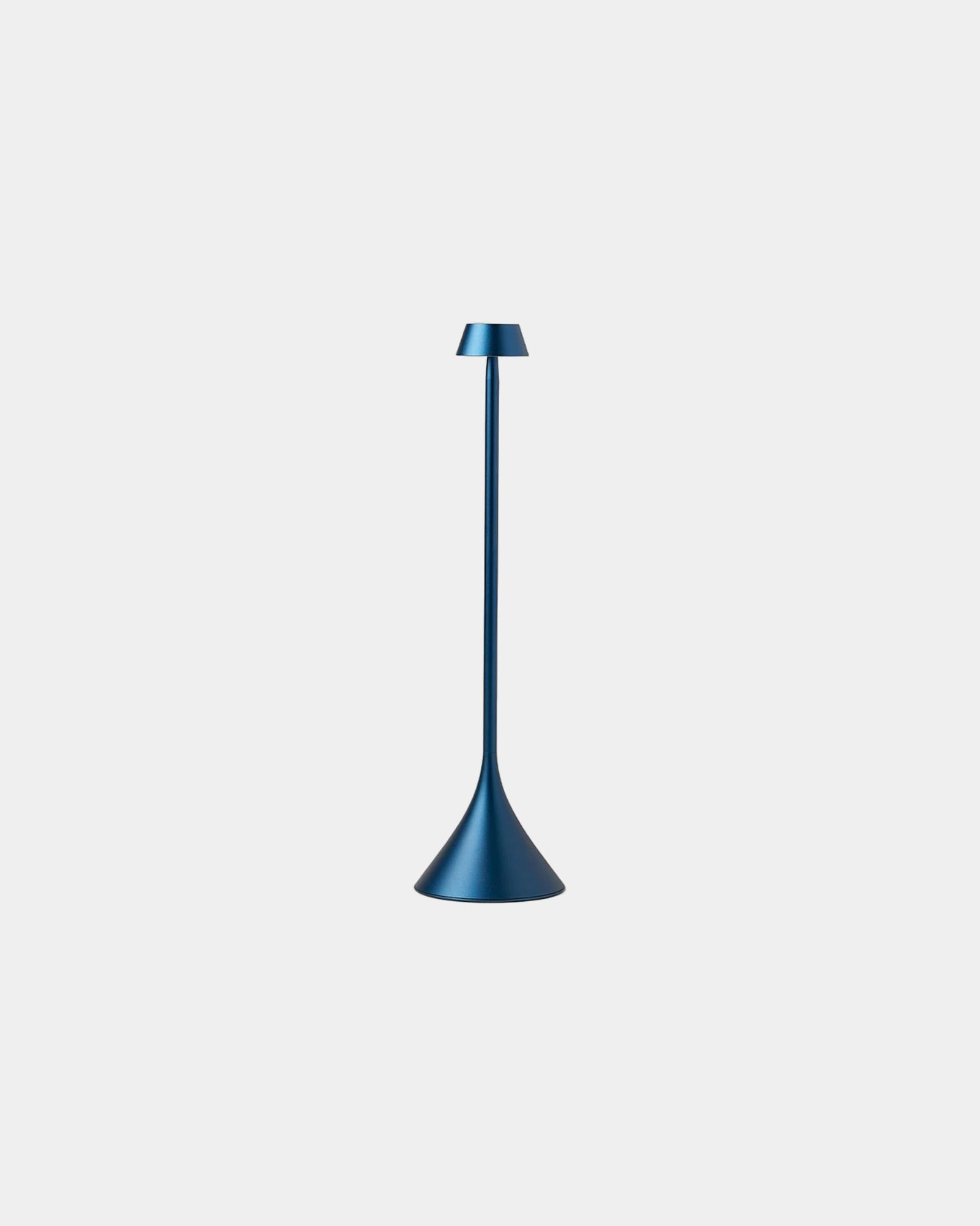 Lampe de table aluminium Lexon Steli Dome à personnaliser - Dark Blue