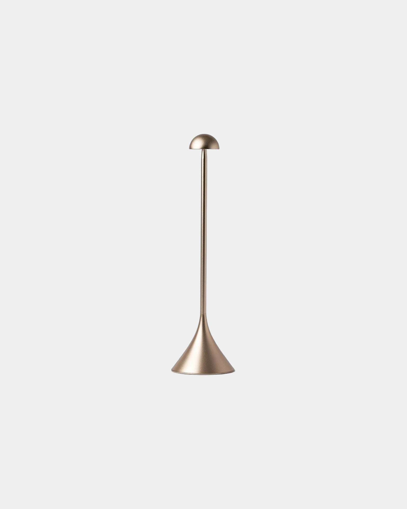 Lampe de table aluminium Lexon Steli Dome à personnaliser - Soft Gold