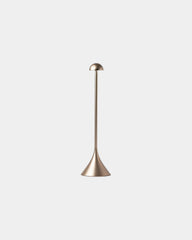 Lampe de table aluminium Lexon Steli Dome à personnaliser - Soft Gold