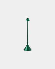 Lampe de table aluminium Lexon Steli Dome à personnaliser - Dark Green