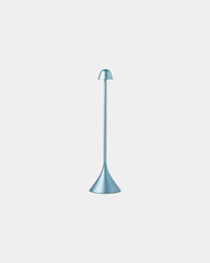 Lampe de table aluminium Lexon Steli Dome à personnaliser - Light Blue