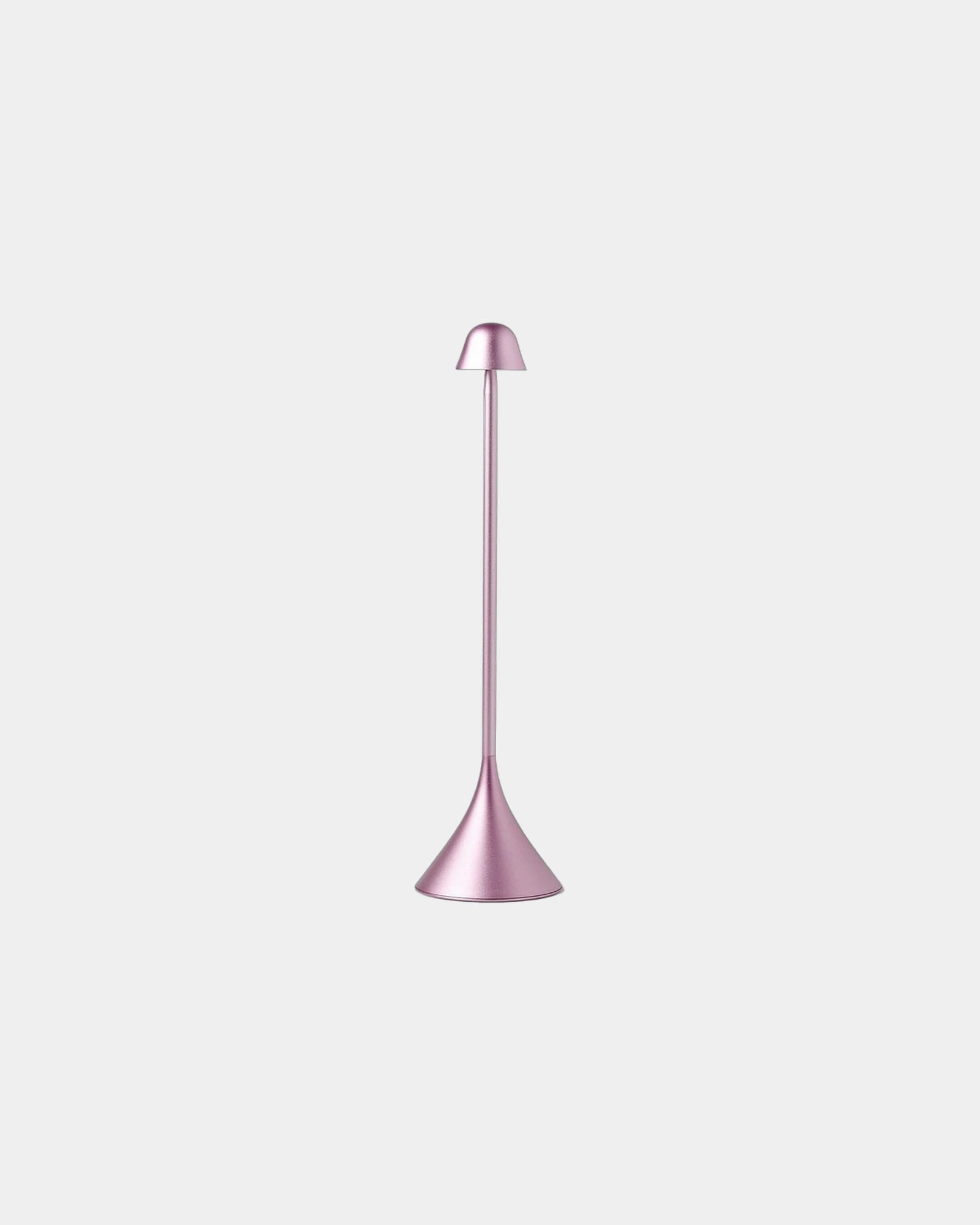 Lampe de table aluminium Lexon Steli Dome à personnaliser - Light Pink