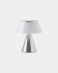 Lampe LED aluminium Lexon Luma L à personnaliser - Alu Polished