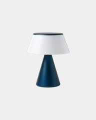 Lampe LED portable aluminium Lexon Luma XL à personnaliser - Dark Blue